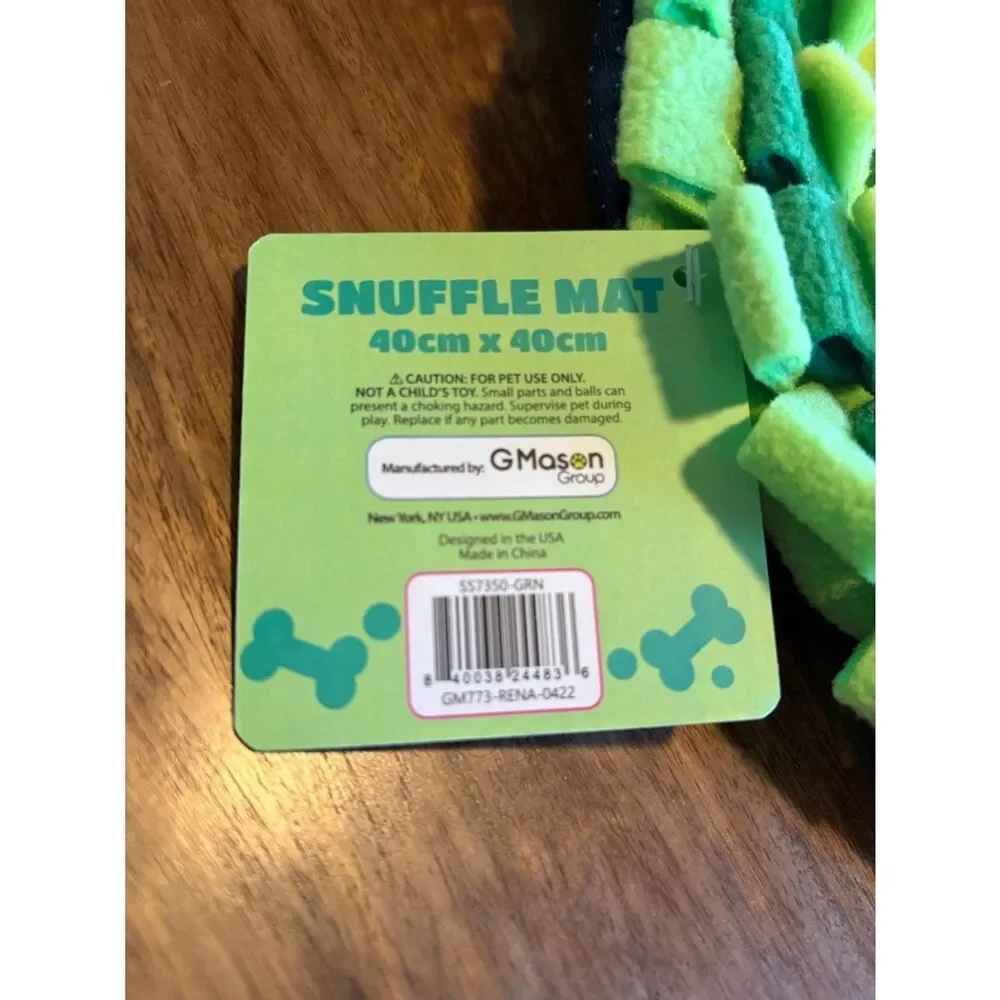 Pet Snuffle Mat Slow Feeder For Dogs Cats, For Enrichment, Mental Stimulation